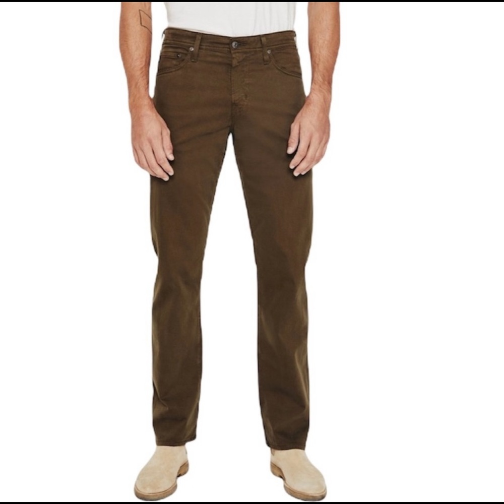Adriano Goldschmied | The Graduate Tailored Leg Sueded Stretch Sateen Pants NWT